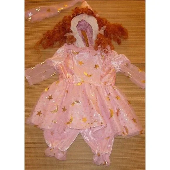unknown | Costumes | Girls Pink Fairy Princess Halloween Costume Size 4 5 6 Dress  Up Pretend Play | Poshmark